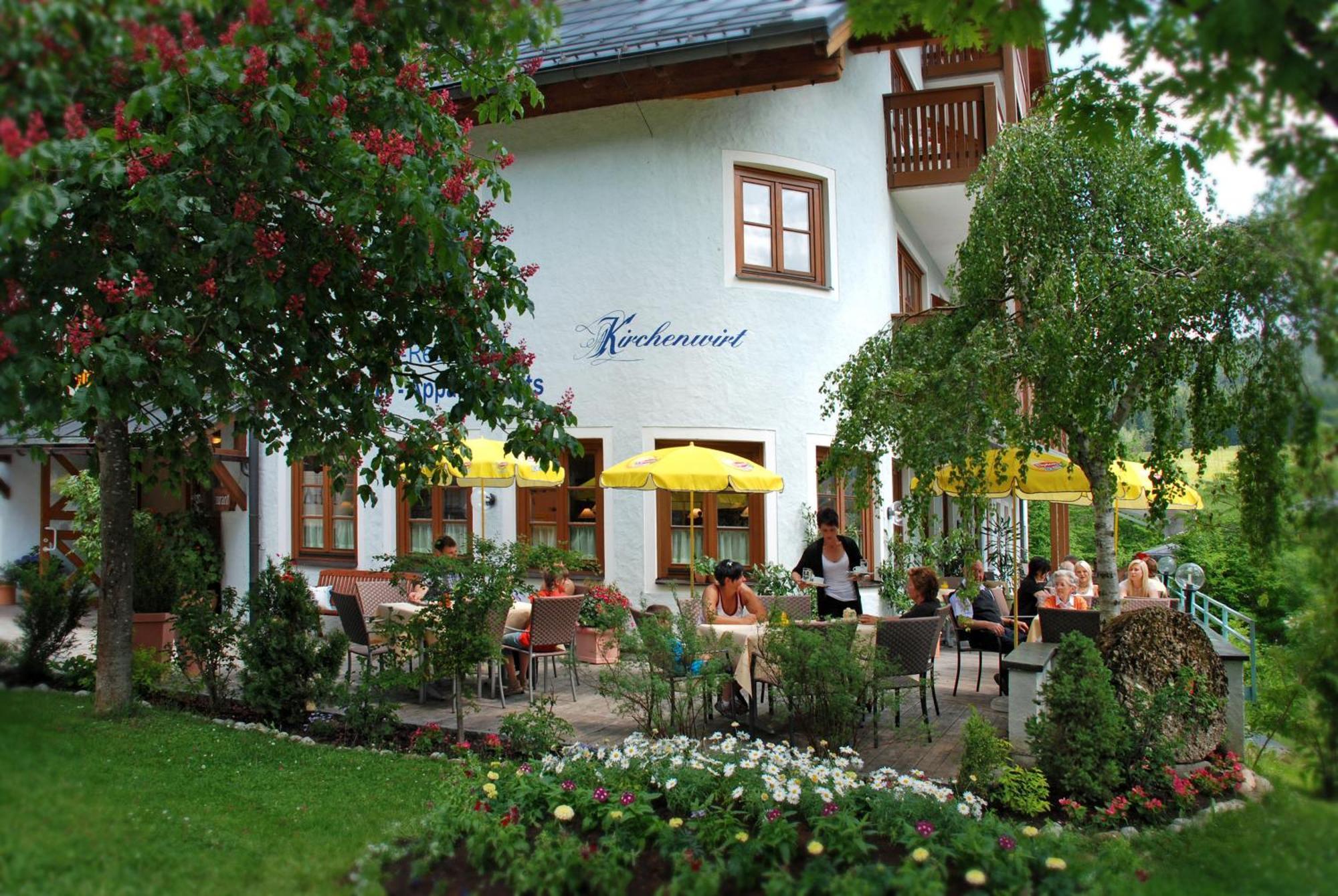 Dachstein West Hotel Gmbh-Kirchenwirt Russbach Russbach am Pass Gschütt Eksteriør billede
