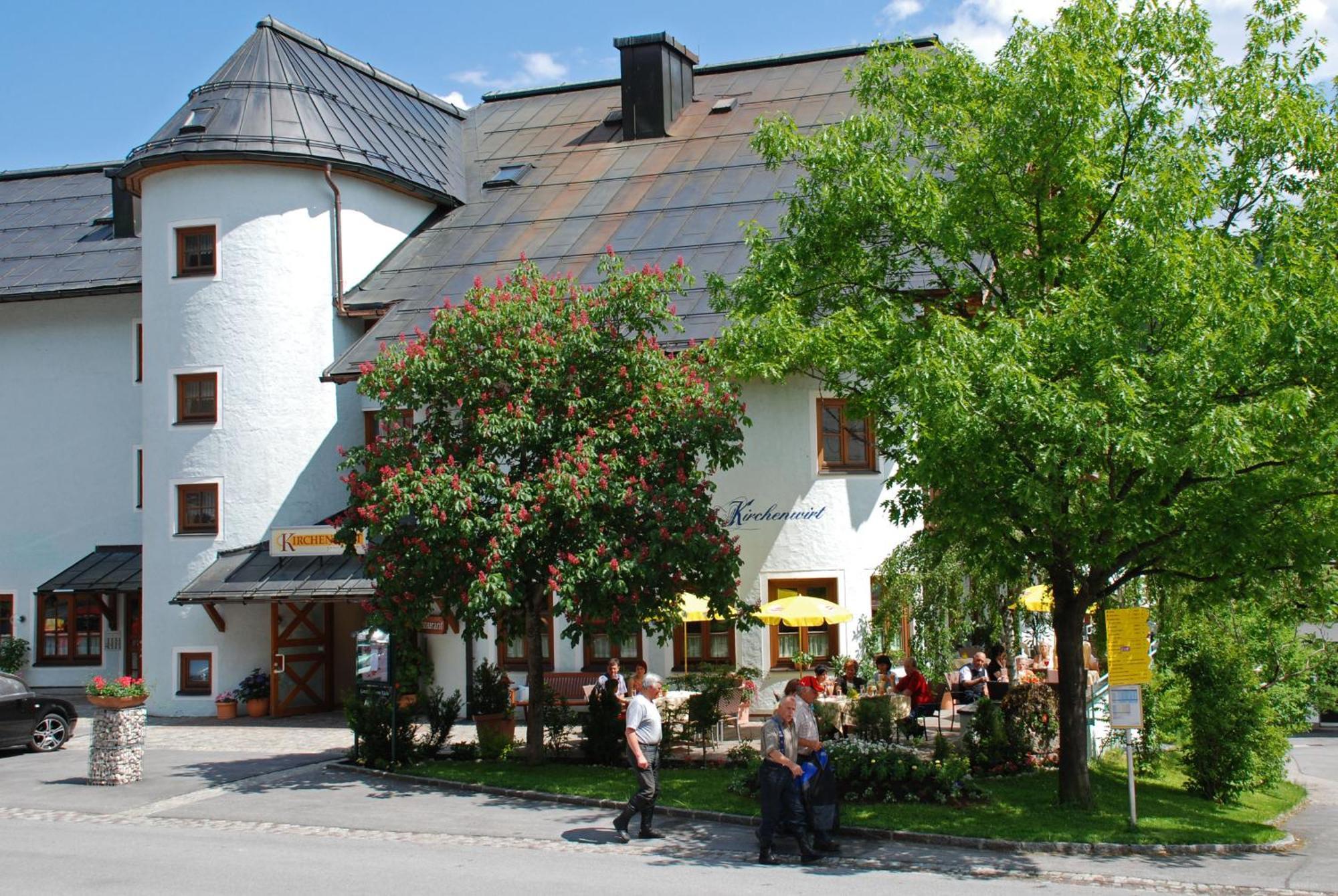 Dachstein West Hotel Gmbh-Kirchenwirt Russbach Russbach am Pass Gschütt Eksteriør billede