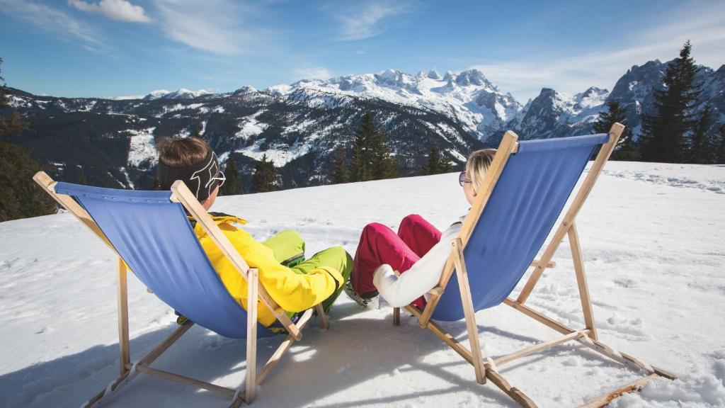 Dachstein West Hotel Gmbh-Kirchenwirt Russbach Russbach am Pass Gschütt Eksteriør billede
